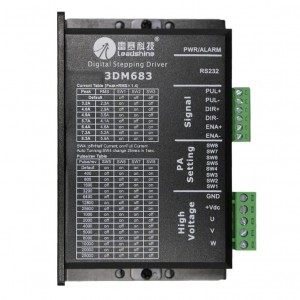 LEADSHINE 3DM683 Digital Stepper Driver 0.5-8.3A 20-60VDC for 3 Phase Stepper Motor