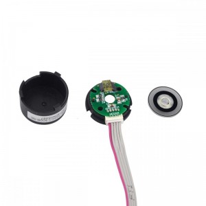 HKT22 Incremental Optical Encoder 100CPR TTL Mode AB 2 Channels ID Φ4mm with Shielded Cable