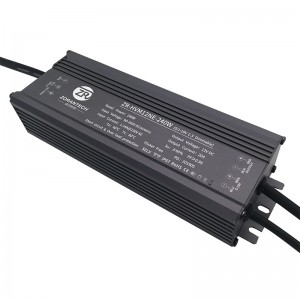 Waterproof LED Driver Power Supply 240W 0-10V Dimmable Constant Voltage Output 12V 20A