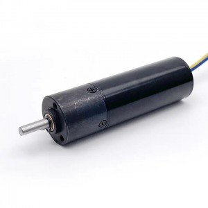 Size 20mm Micro Planetary Gearbox Reduction DC Brushless Motor 24V 54RPM 1.2kg.cm