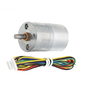 BL2418 Series 24mm Brushless DC Gear Reduction Drive Motor 5 Leads 12V 30RPM