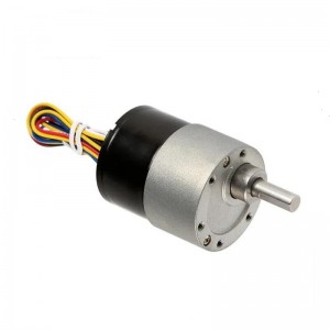 BL3622 Series Brushless DC Spur Gear Reduction Drive Motor 5 Wires 12V 220RPM 