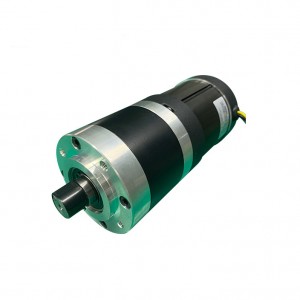 Size 80mm BLDC Round Geared DC Brushless Planetary Gearbox Motor