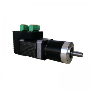 ISV42 Series Integrated DC Brushless Servo Planetary Geared Motor 24V 3.4A 52W 400RPM 1.25Nm