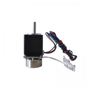 NEMA 11 Stepper Motor L=32mm 0.67A 0.07Nm/9.94oz.in with 24V Electromagnetic Brake