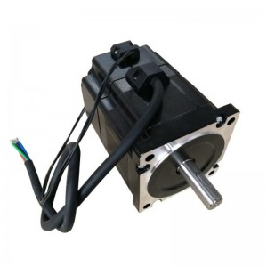 NEMA 34 Stepper Motor L=115mm 6.0A 8.5Nm/1207oz.in with 24V Electromagnetic Brake