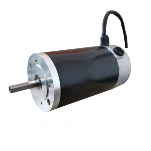 Size 82mm DC Brushed Motor 220V 380W 4500RPM 0.8Nm Φ82x160mm