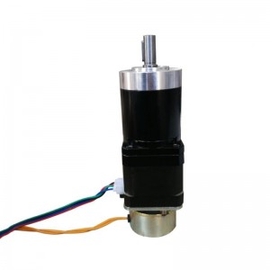 NEMA 17 Stepper Motor 1.8deg L=48mm 2A with Gear Ratio 10:1 HG Series Planetary Gearbox & 24V Brake