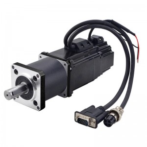 NEMA 23 Closed-loop Stepper Motor 1.2Nm with Electromagnetic Brake & Gear Ratio 100:1 Planetary Gearbox