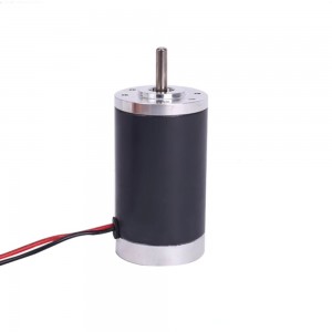 Φ50mm DC Motor Brushed 24V 0.6A 3000RPM 0.095Nm 14W
