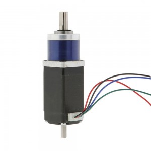 NEMA 8 Geared Reduction Double Shaft Stepper Motor L=38mm 0.6A Ratio 5:1 Planetary Gearbox