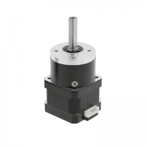 NEMA 17 Stepper Motor L=34mm 1.33A Gear Ratio 10:1 Short Precision Planetary Gearbox D-cut Shaft