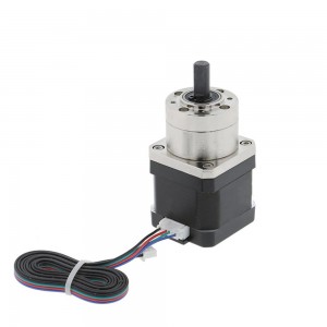 NEMA 17 Geared Reduction Stepper Motor L=40mm 1.68A Ratio 100:1 Economy Planetary Gearbox