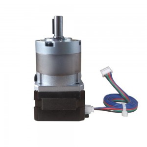 NEMA 17 Stepper Motor 0.9deg L=26mm 1.4A with Gear Ratio 100:1 High Precision Planetary Gearbox