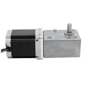 NEMA 23 Stepper Motor Bipolar 2.8A L=56mm with Gear Ratio 15/1 CG Series Worm Redcution