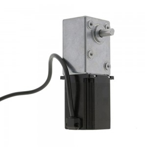 NEMA 23 Stepper Motor L=76mm 4.2A with Gear Ratio 100:1 Economy Right-angle Gearbox