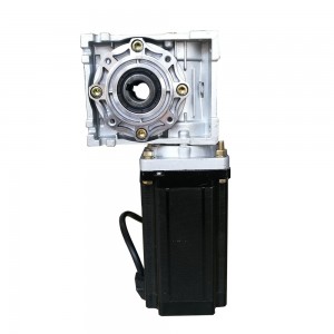 NEMA 34 Stepper Motor L=151mm 6.0A with Gear Ratio 10:1 Worm Gearbox Reducer