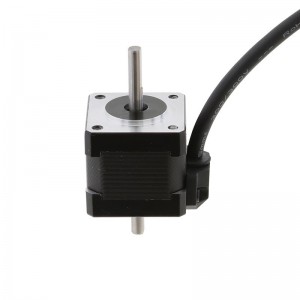 NEMA 14 Stepper Motor Dual Shaft  Bipolar 1.8deg 1.0A 0.14Nm/19.88oz.in 35x34mm with Rear Shaft