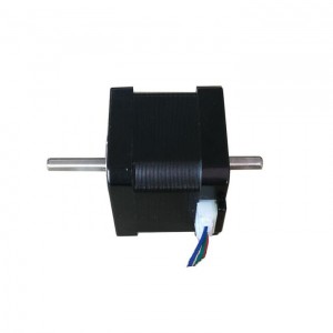 Dual Shaft NEMA 17 Stepper Motor Bipolar 1.8deg 0.26Nm/36.8oz.in 0.4A 42x42x34mm with Rear Shaft