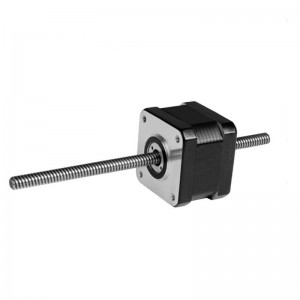 NEMA 14 Non-captive Linear Actuator Stepper Motor 34mm Stack 1A Dia. 8mm Lead 10mm Length 150mm