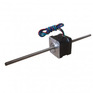 NEMA 17 Non-captive Linear Stepper Motor 34mm Stack 0.75A Lead 3.175mm Length 225mm