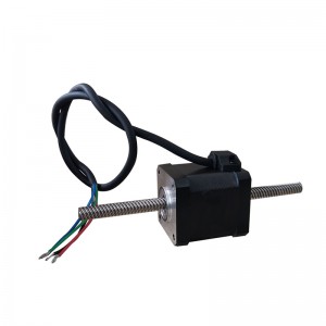 High Precision NEMA 17 Non-captive Linear Stepper Motor Double Stack with Lead 8mm Length 200mm