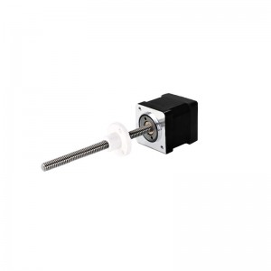 43000 Series NEMA 17 Linear Actuator Stepper Motor External Single Stack Lead 0.6096mm Length 150mm