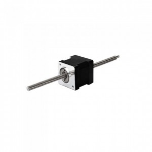 43000 Series NEMA 17 Linear Actuator Stepper Motor Non-captive Double Stack Lead 0.6096mm Length 150mm