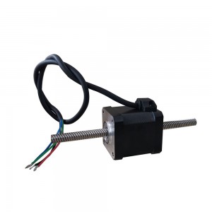 NEMA 17 Linear Actuator Non-captive Stepper Motor 48mm Stack 1.68A Lead 8mm Length 200mm