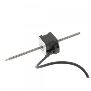 NEMA 17 Non-captive Linear Actuator Stepper Motor 34mm Stack 1.5A Lead 2.54mm Length 200mm