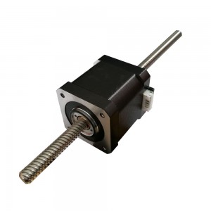 NEMA 17 Non-captive Linear Actuator Stepper Motor 40mm Stack 1.68A Lead 4mm Length 200mm