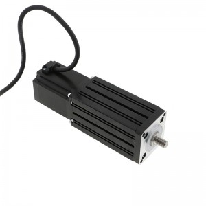 NEMA 23 Captive Linear Actuator Electric Cylinder Stepper Motor 76mm Stack Lead 6.35mm Travel Distance 75mm