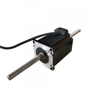 NEMA 23 Non-captive Linear Actuator Stepper Motor 76mm Stack 4.2A Lead 4mm Length 300mm