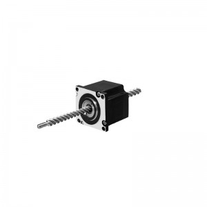 60000 Series NEMA 24 Linear Actuator Stepper Motor Non-captive Double Stack Lead 1.27mm Length 150mm