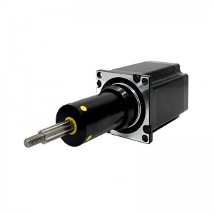 NEMA 34 Captive Linear Actuator Stepper Motor 76mm Stack 6A Lead 2.54mm Travel Distance 12.7mm