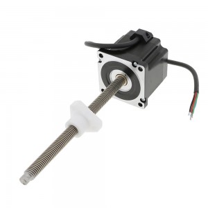 NEMA 34 External Linear Actuator Stepper Motor 76mm Stack 5.0A Lead 5.08mm Length 235mm