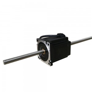 NEMA 34 Linear Actuator Non-captive Stepper Motor 98mm Stack 6A Lead 4mm Length 300mm