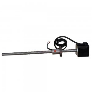 NEMA 17 Linear Actuator Stepper Motor L=40mm Stack with Lead 4mm Length 300mm SFU1204 Ball Screw