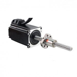 NEMA 23 Closed-loop Linear Actuator Ball Screw Stepper Motor 100mm Stack Lead 4mm 1000CPR Encoder