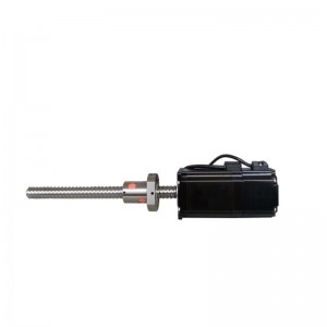 NEMA 23 External Linear Actuator Stepper Motor 56mm 1.2Nm/ 170oz.in 1204 Ball Screw with 24V Brake