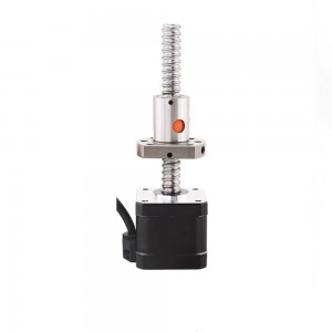 NEMA 17 Ball Screw Linear Actuator Stepper Motor 40mm Stack 2.0A Lead 4mm Length 200mm
