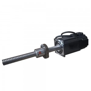 NEMA 23 Ball Screw Linear Actuator Stepper Motor 76mm Stack Lead 4mm Length 300mm with Electromagnetic Brake