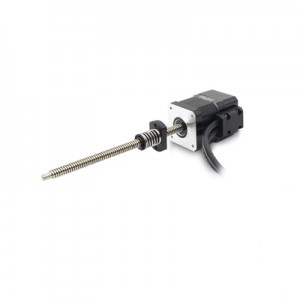 NEMA 17 External Linear Actuator Closed-loop Stepper Motor Stack 40mm Lead 2mm with 1000CPR Encoder