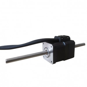 NEMA 17 Non-captive Linear Actuator Closed-loop Stepper Motor Stack 40mm Lead 2mm with 1000CPR Encoder