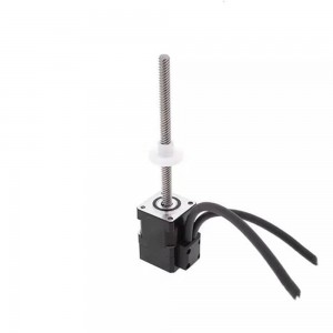 NEMA 14 Closed-loop External Linear Actuator Stepper Motor 34mm Stack 1.95A Lead 12mm 1000CPR Encoder