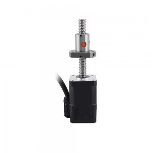 NEMA 17 Ball Screw Linear Actuator Closed-loop Stepper Motor Stack 48mm Lead 4mm with 1000CPR Encoder