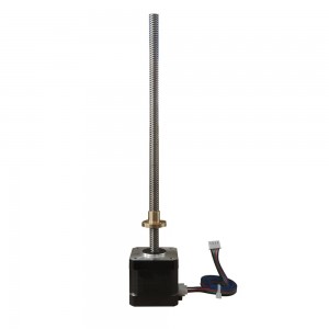 NEMA 17 Linear Actuator Stepper Motor 40mm Stack 2.0A Lead 8mm Screw Length 300mm