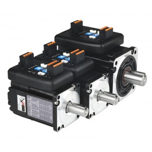 Leadshine iSV2 series 60mm Integrated Servo Motor 200W 3000RPM 0.64Nm 48VDC with Modbus CAN
