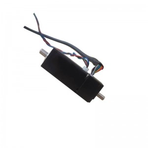 NEMA 8 Hollow Shaft Closed Loop Stepper Motor 0.04Nm 0.6A 20x20x38mm with 1000CPR Encoder