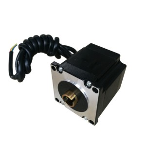 NEMA 23 Hollow Shaft Stepper Motor L=56mm 3A 1.2Nm/170oz.in ID=Φ12mm OD=Φ15mm 3x5mm Slot